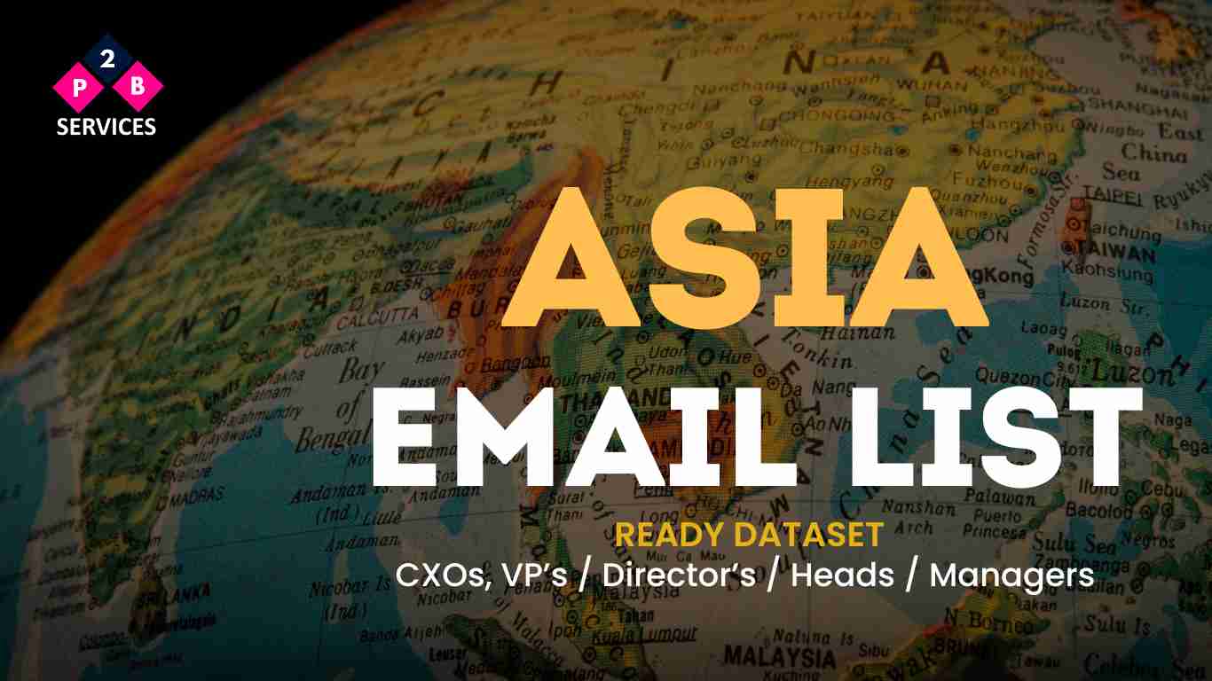 Asia B2B Email Ready List